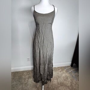 Express Black and White Maxi Dress